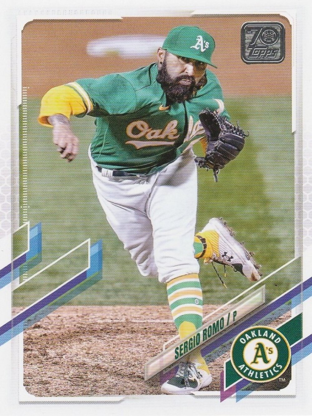 Sergio Romo - 2021 Topps 70th Anniversary Update Series Baseball Card